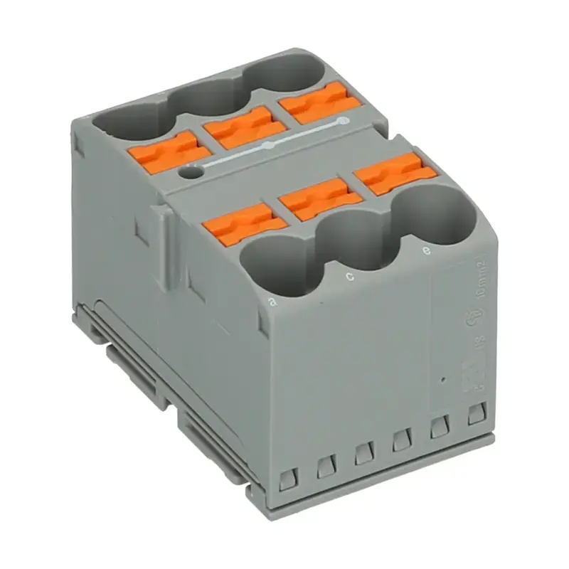 Produktfoto 1 von Verteilerblock PHOENIX 1082387 - PTFIX 6X10/S GY