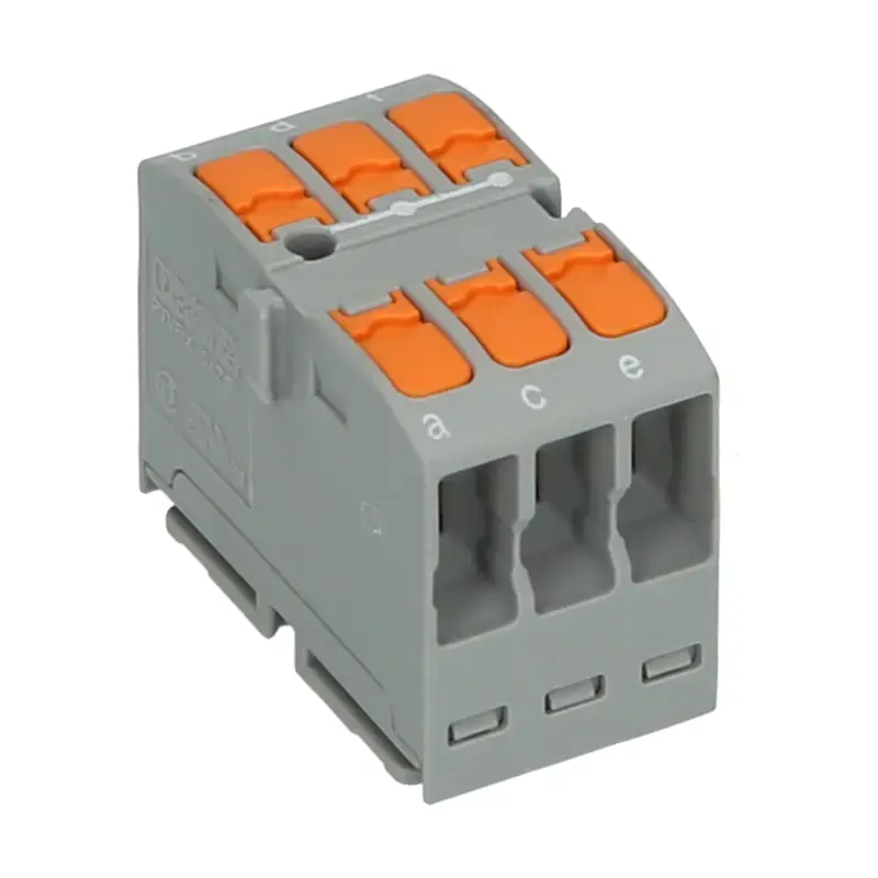 Produktfoto 1 von Verteilerblock PHOENIX 1019563 - PTVFIX 6X2,5 GY