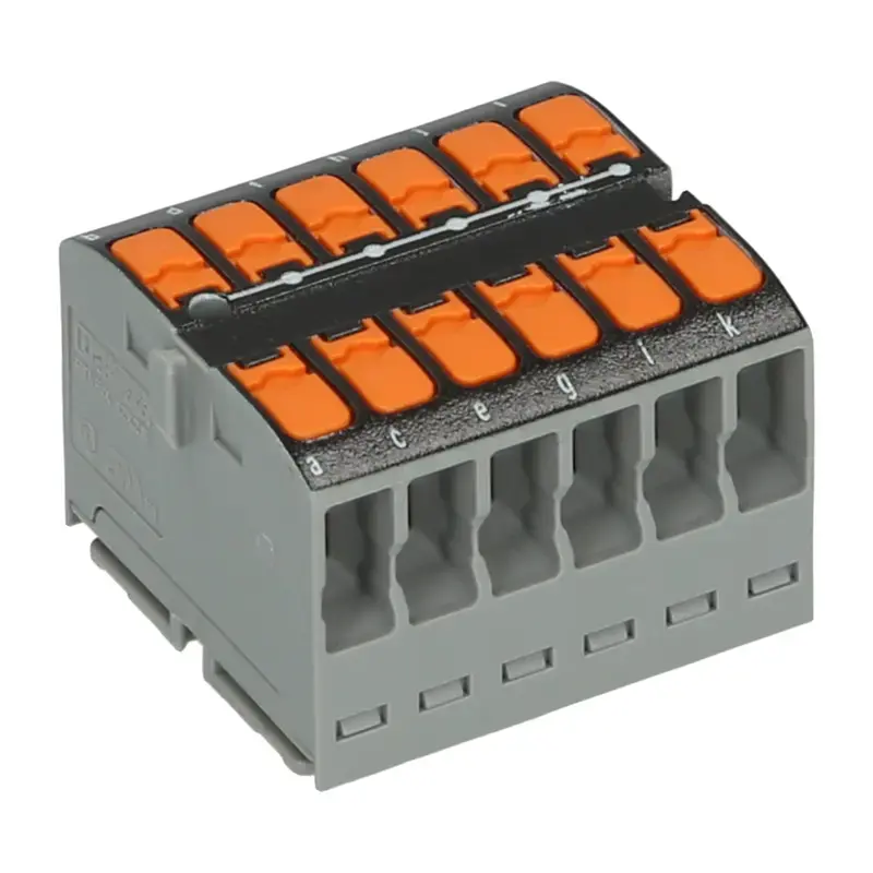 Produktfoto 1 von Verteilerblock PHOENIX 1019576 - PTVFIX 12X2,5 BK