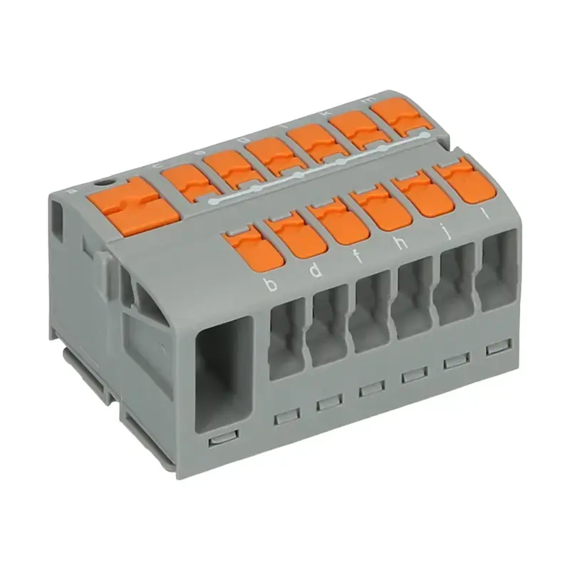 Produktfoto 1 von Verteilerblock PHOENIX 1019608 - PTVFIX 6/12X2,5 GY