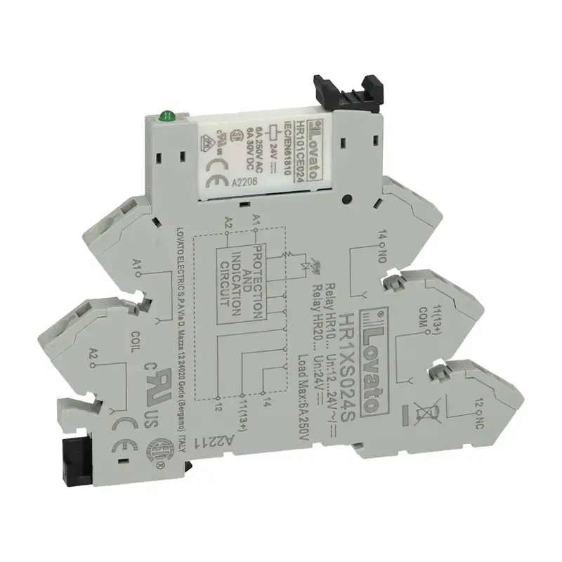 Produktfoto 1 von Koppelrelais Lovato Electric HRA101CE024S