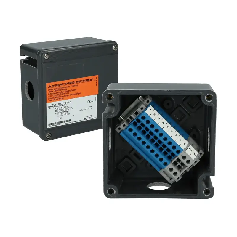 Produktfoto 1 von Ex Klemmenkasten R. STAHL 8118/222-504-0 - 224645