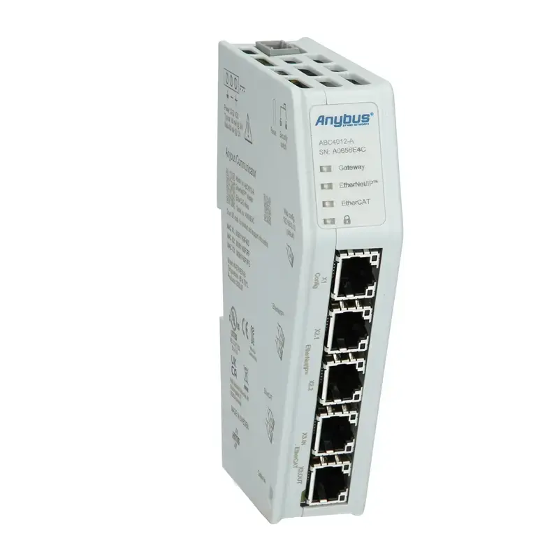Produktfoto 1 von HMS ABC4012 - Anybus Communicator - EtherNet/IP Adapter – EtherCAT Slave