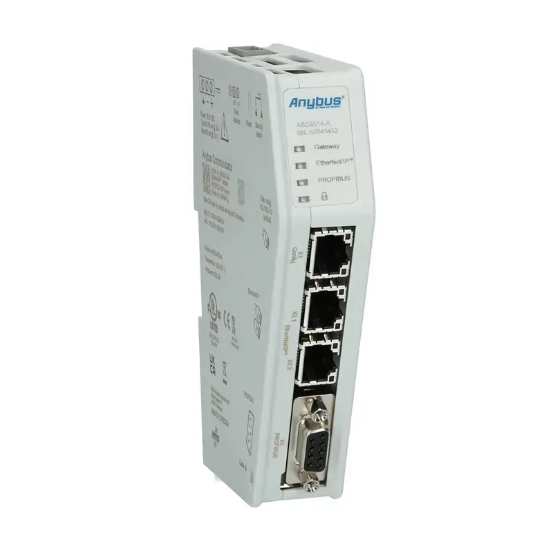 Produktfoto 1 von HMS ABC4014 - Anybus Communicator - EtherNet/IP Adapter – PROFIBUS DP-Device