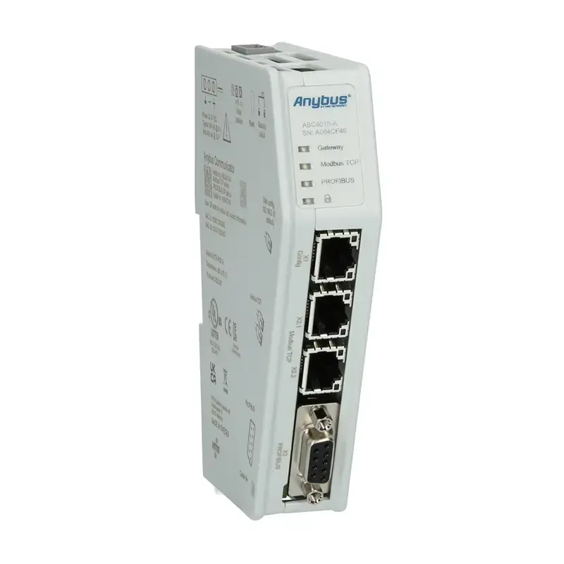 Produktfoto 1 von HMS ABC4018 - Anybus Communicator - Modbus TCP Server – PROFIBUS DP-Device