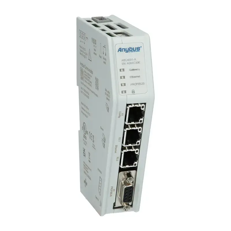 Produktfoto 1 von HMS ABC4091 - Anybus Communicator - Common Ethernet – PROFIBUS DP-Device