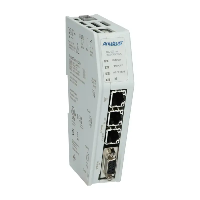 Produktfoto 1 von HMS ABC4021 - Anybus Communicator - EtherCAT-Slave – PROFIBUS DP-Device