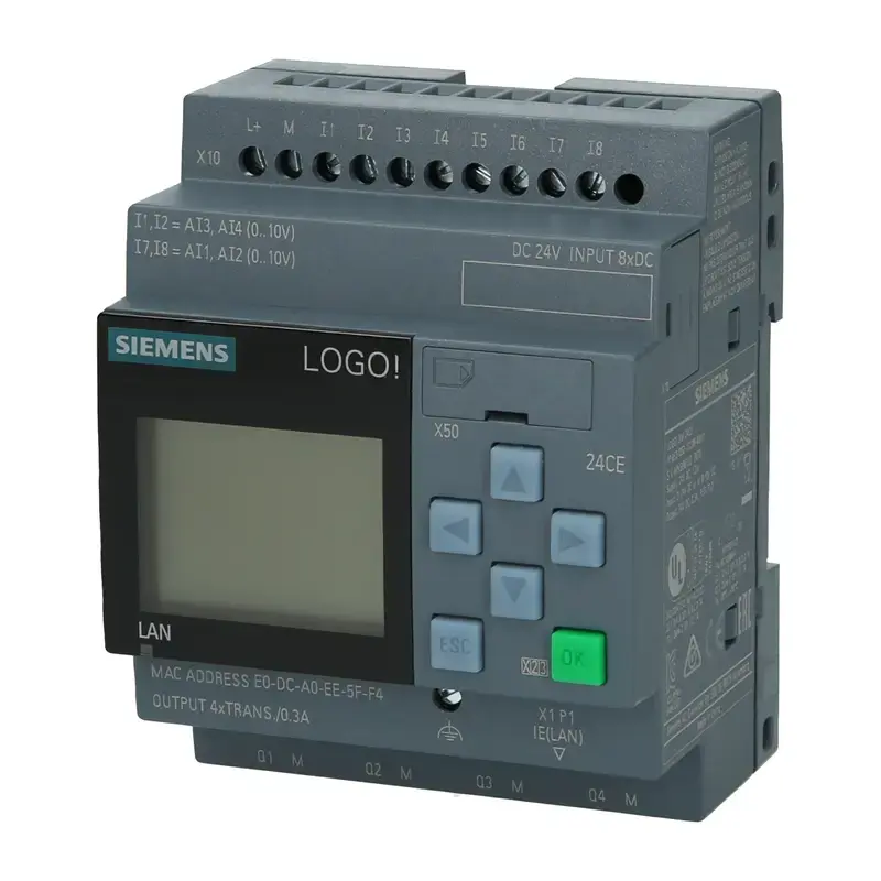 Produktfoto 1 von Siemens LOGO! 24 CE - 6ED1052-1CC08-0BA2