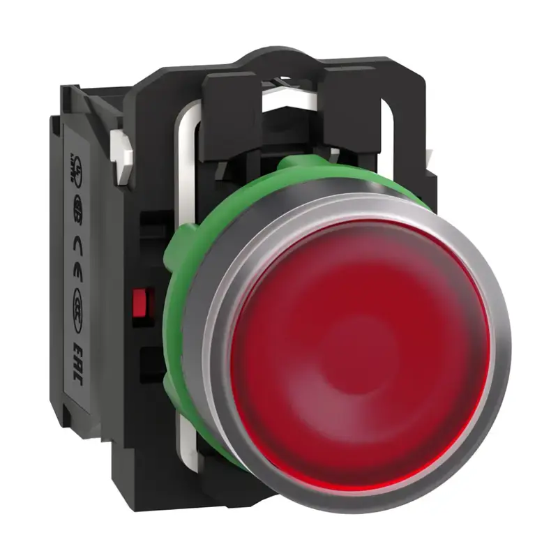 Produktfoto 1 von Leuchtdrucktaste Komplettgerät Schneider Electric Harmony XB5AW34B5
