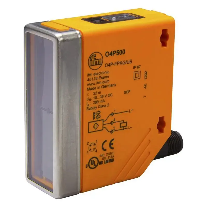 Produktfoto 1 von Reflexionslichtschranke ifm electronic O4P500 - O4P-FPKG/US