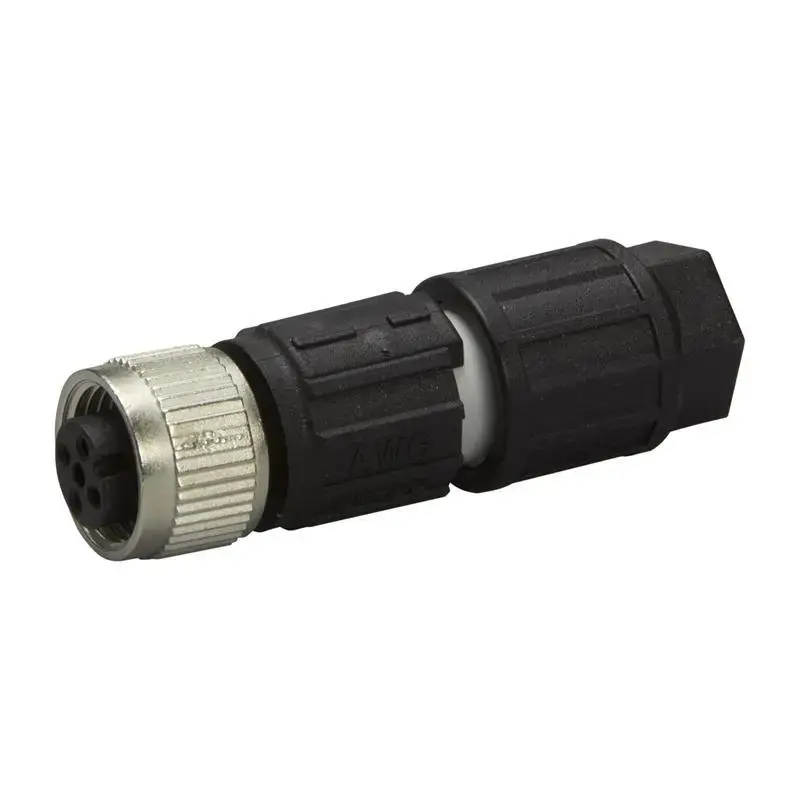 Produktfoto 1 von M12 Steckverbinder PHOENIX 1641688 - SACC-M12FS-4QO-0,34-M
