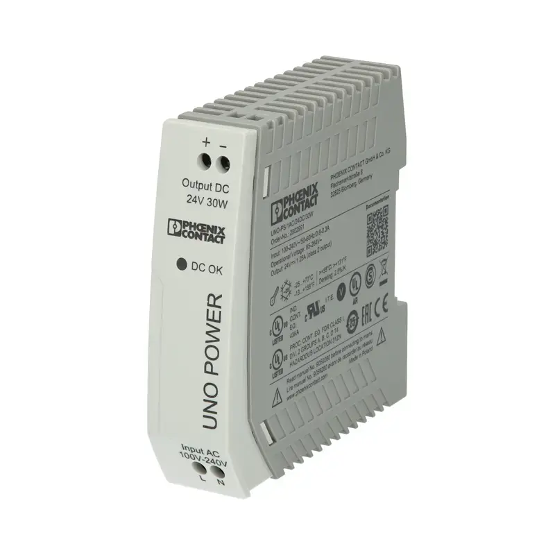 Produktfoto 1 von Schaltnetzteil PHOENIX 2902991 - UNO-PS/1AC/24DC/30W