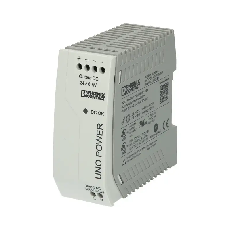 Produktfoto 1 von Schaltnetzteil PHOENIX 2902992 - UNO-PS/1AC/24DC/60W