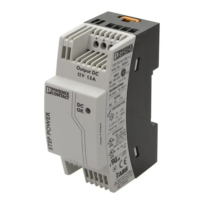 Produktfoto 1 von Schaltnetzteil PHOENIX 2868567 - STEP-PS/ 1AC/12DC/1.5