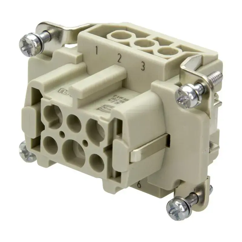 Produktfoto 1 von Buchseneinsatz HARTING 09330062701 - Han 6E-BU-S