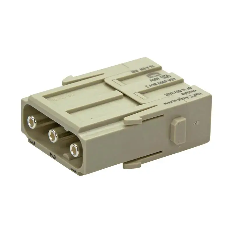 Produktfoto 1 von Stifteinsatz HARTING 09140032601 - Han C 3 MOD-M-S 40A 2,5-8QMM