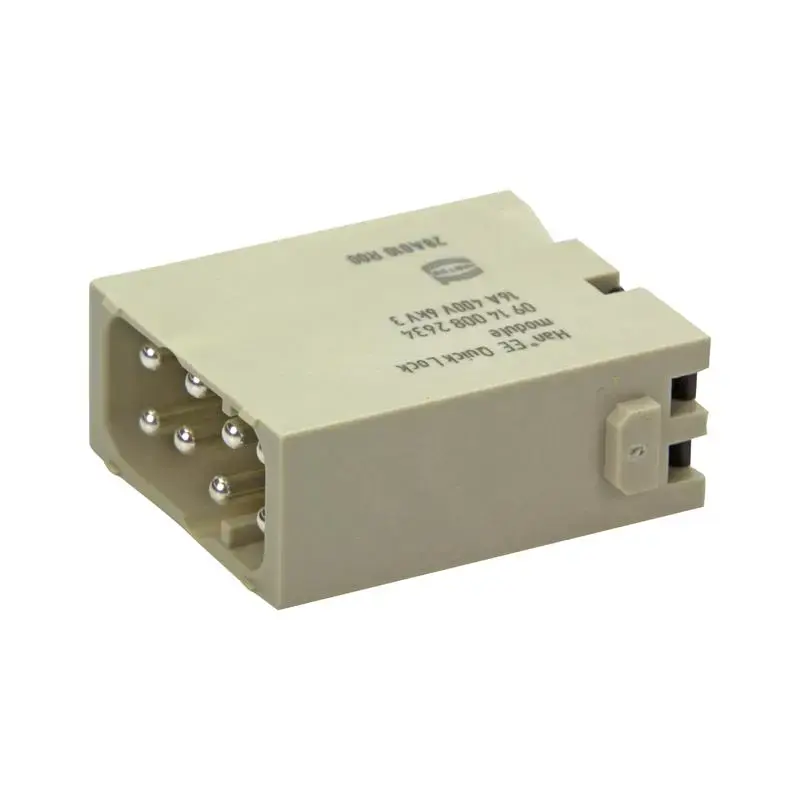 Produktfoto 1 von Stifteinsatz HARTING 09140082634 - Han EE 8 MOD-M-QL 16A 1,5QMM