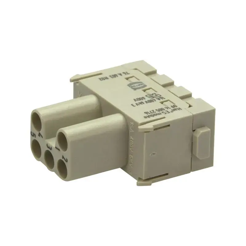 Produktfoto 1 von Buchseneinsatz HARTING 09140052716 - Han ES 5 MOD-BU-ES 16A