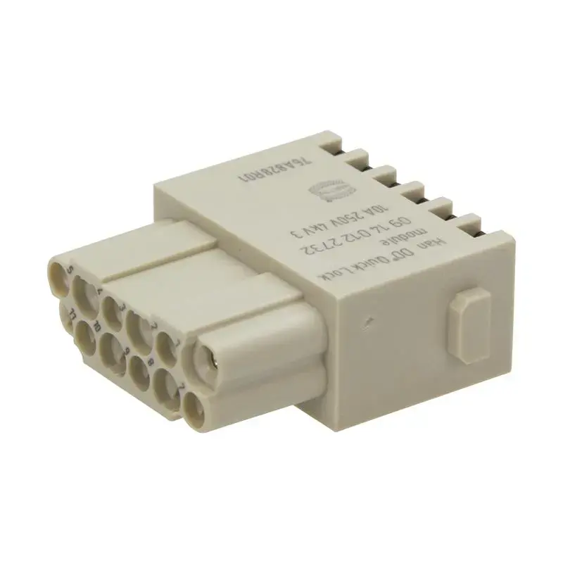 Produktfoto 1 von Buchseneinsatz HARTING 09140122732 - Han DD 12 MOD-F-QL