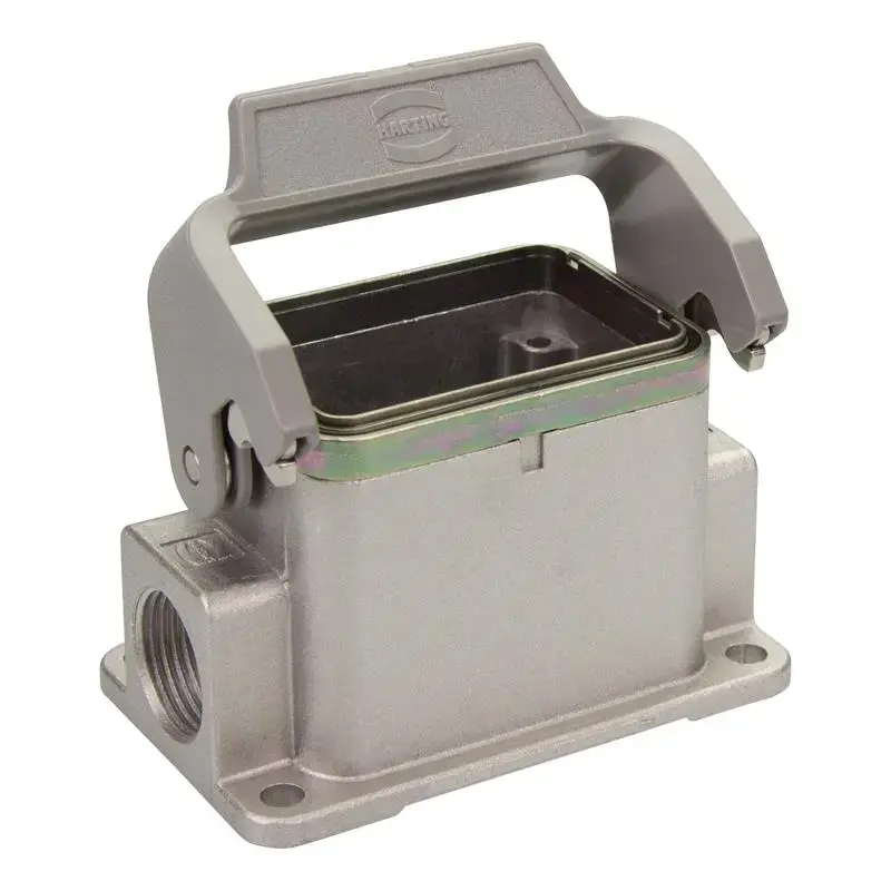 Produktfoto 1 von Sockelgehäuse HARTING 19628061290 - Han 6EMV/B-ASG2-LB-M20