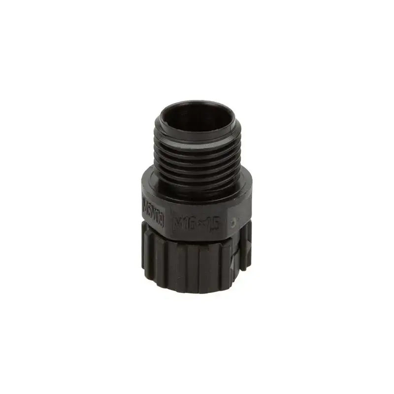 Produktfoto 1 von Schlauchverschraubung Murrplastik 83602454 - MSV M16x1,5/09 m-fix, sw