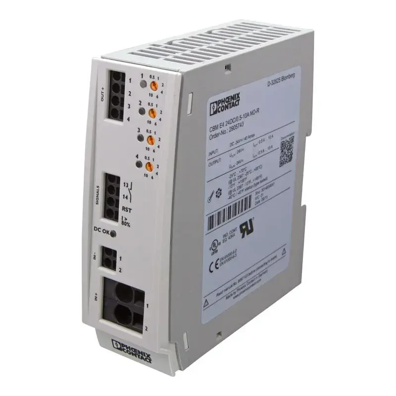 Produktfoto 1 von Elektronischer Geräteschutzschalter PHOENIX 2905743 - CBM E4 24DC/0.5-10A NO-R