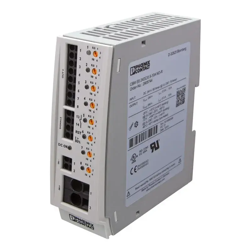 Produktfoto 1 von Elektronischer Geräteschutzschalter PHOENIX 2905744 - CBM E8 24DC/0.5-10A NO-R
