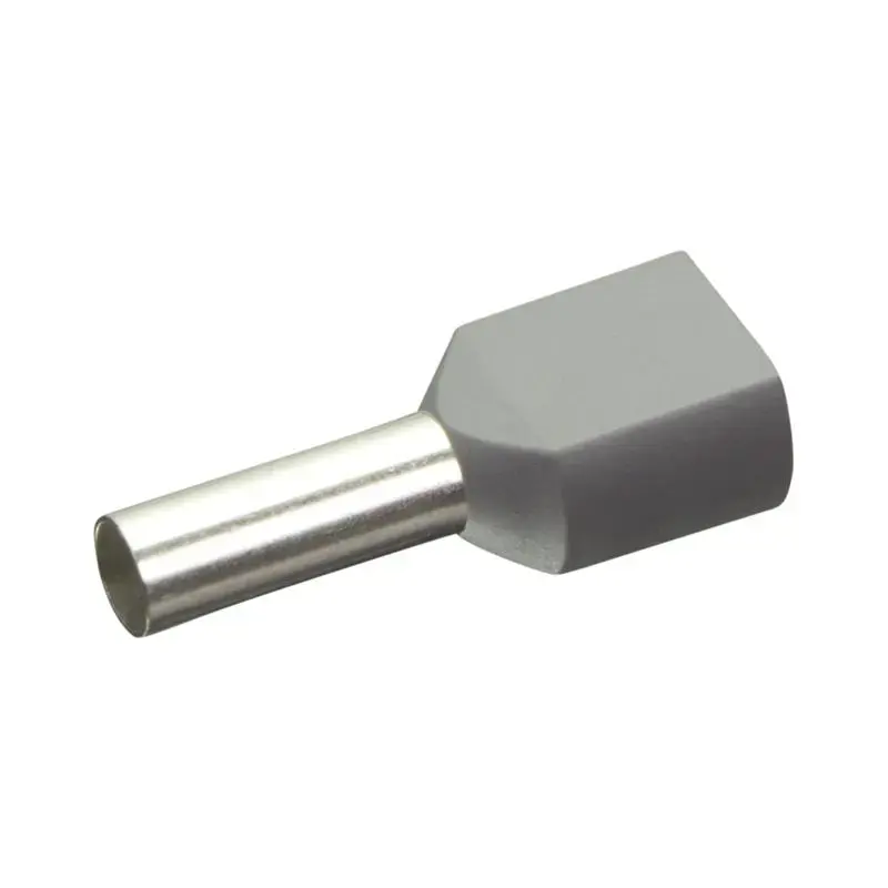 Produktfoto 1 von Isolierte Zwillings-Aderendhülsen Enghofer E 2x4-12 GR - 30002192