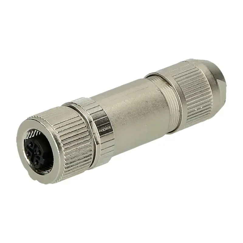 Produktfoto 1 von M12 PROFINET-Steckverbinder, geschirmt PHOENIX 1424683 - SACC-M12FSD-4PL SH PN