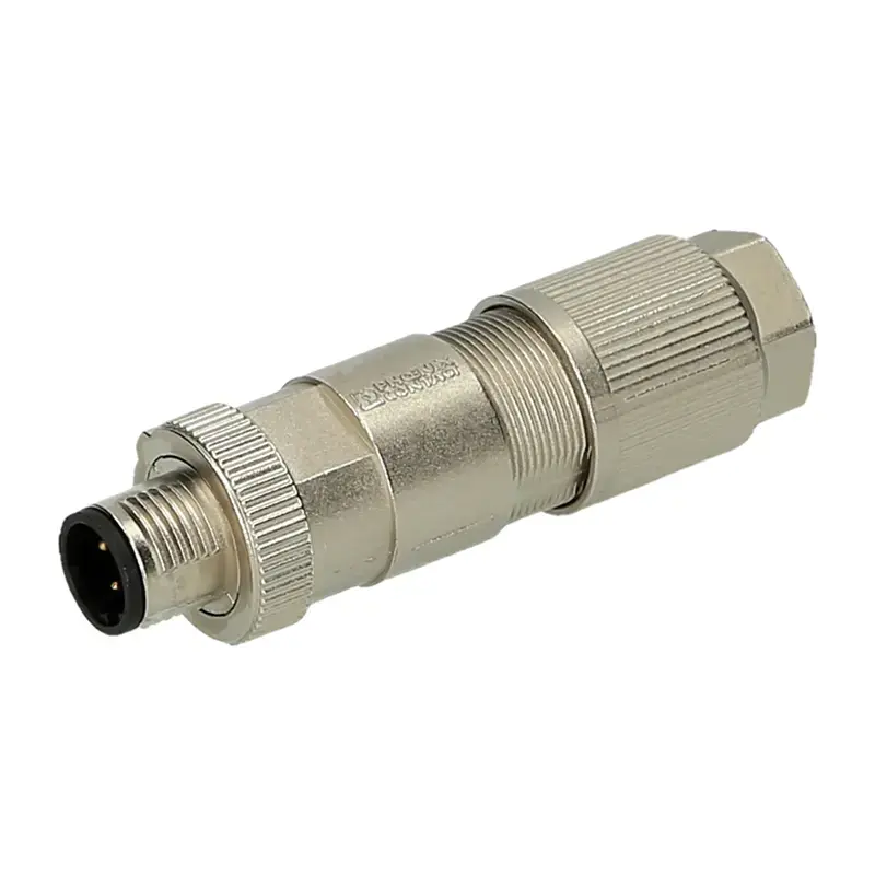 Produktfoto 1 von M12 PROFINET-Steckverbinder, geschirmt PHOENIX 1411068 - SACC-MSD-4QO SH PN SCO