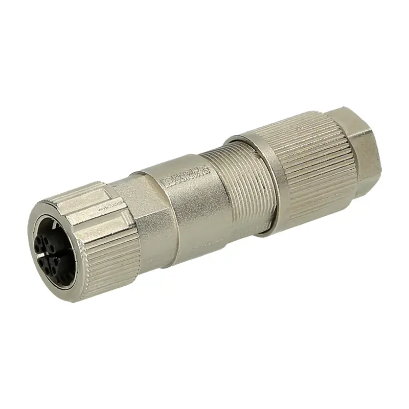 Produktfoto 1 von M12 PROFINET-Steckverbinder, geschirmt PHOENIX 1414587 - SACC-FSX-8QO SH PN SCO