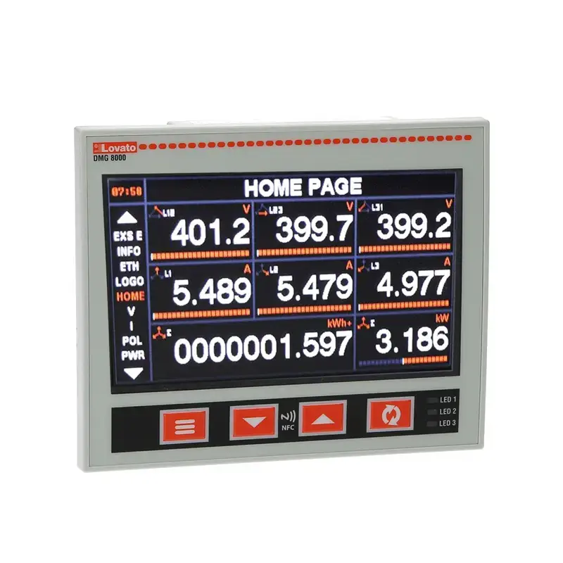 Produktfoto 1 von Netzanalysator Lovato Electric DMG8000