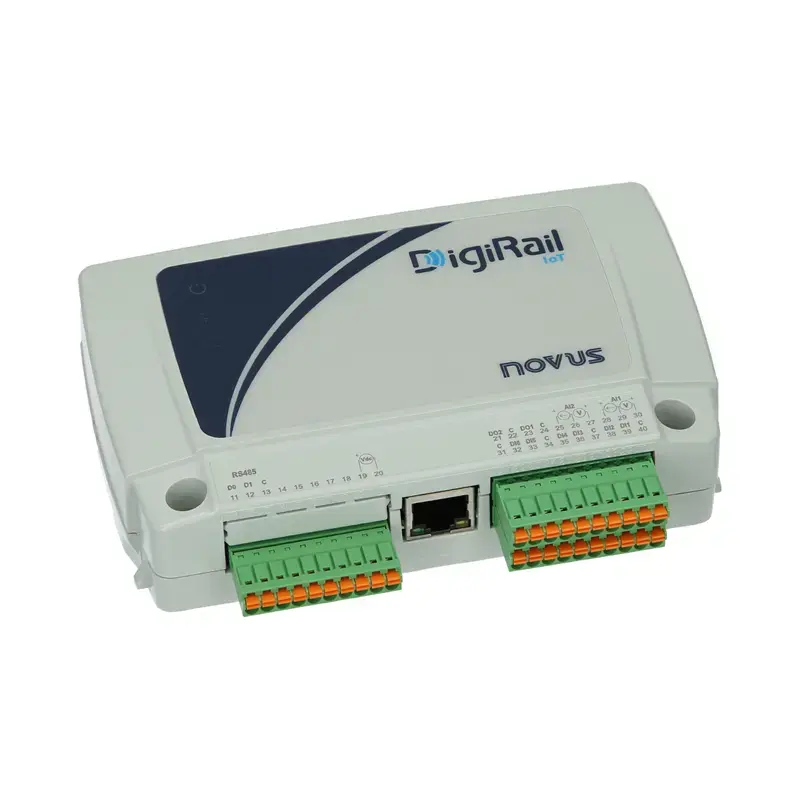 Produktfoto 1 von Ein-/Ausgangsmodul NOVUS DigiRail IoT ETH - 8811825420