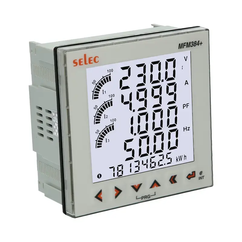 Produktfoto 1 von Multifunktionsmessgerät Selec MFM384-C-D-CE-CL05-Plus