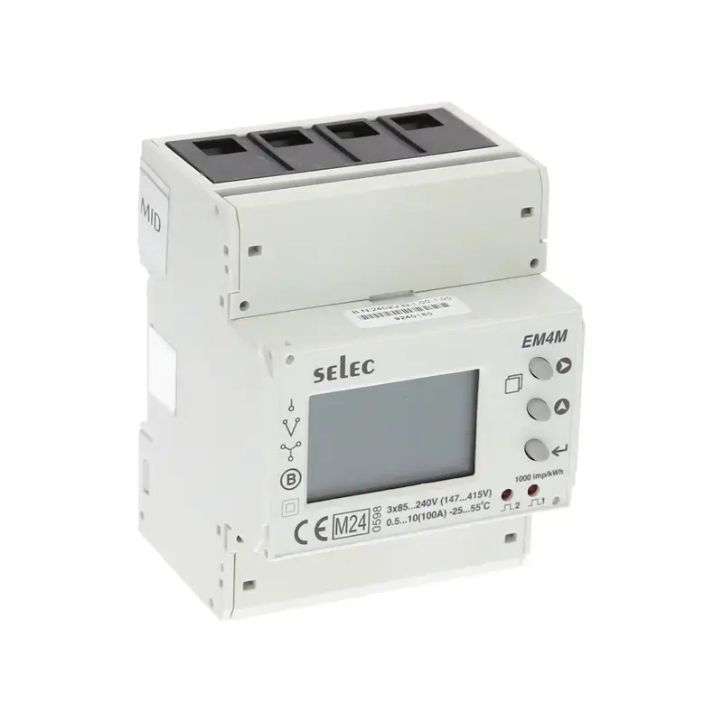 Produktfoto 1 von Energiezähler Selec EM4M-3P-C-100A-MID