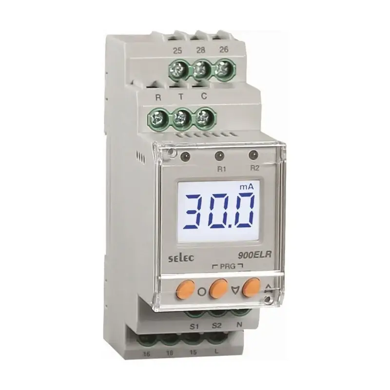 Produktfoto 1 von Erdschlussüberwachungsrelais Selec 900ELR-2-230V-CE