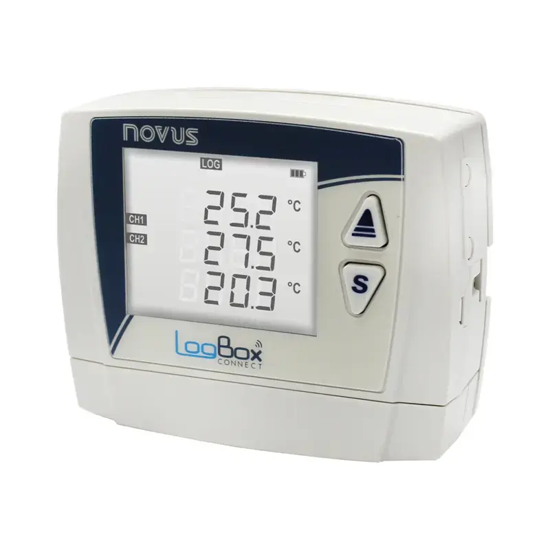 Produktfoto 1 von Bluetooth-Datenlogger NOVUS LogBox Connect BLE - 8813004000
