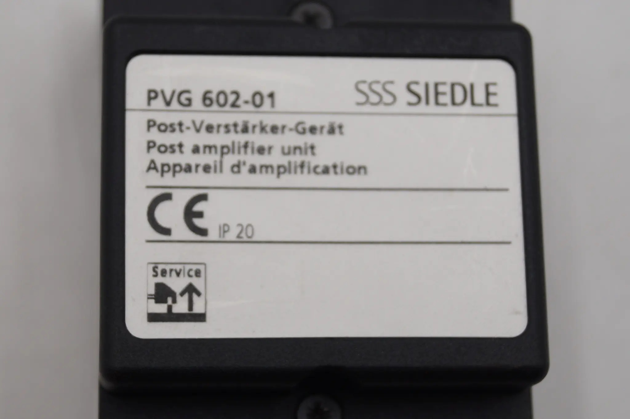 Siedle PVG 602-01 Postverstärker
