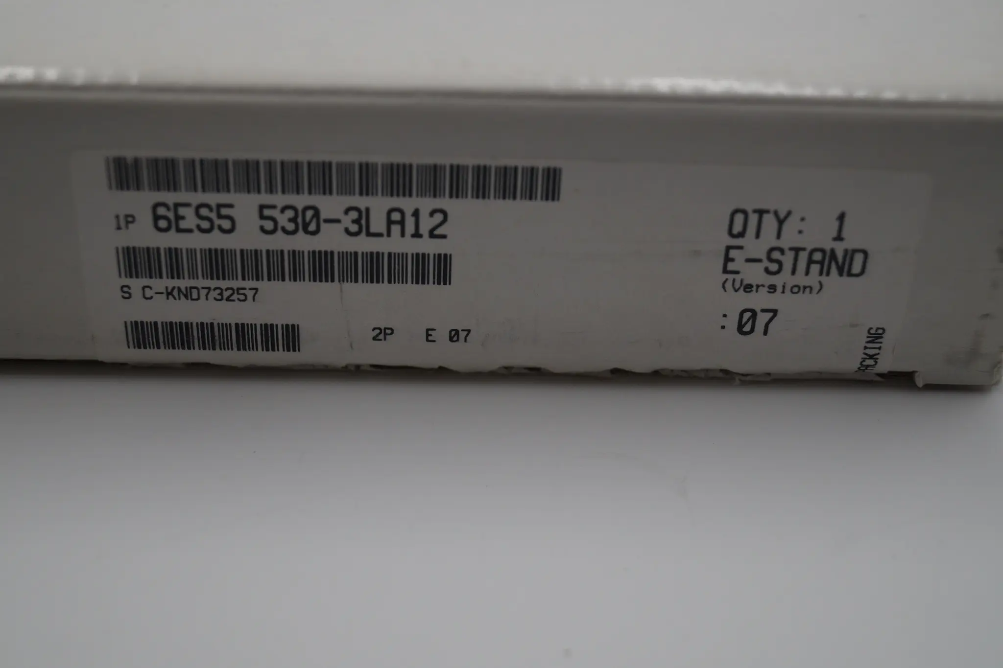 Produktfoto 1 von Siemens SIMATIC S5 6ES5530-3LA12 // 6ES5 530-3LA12