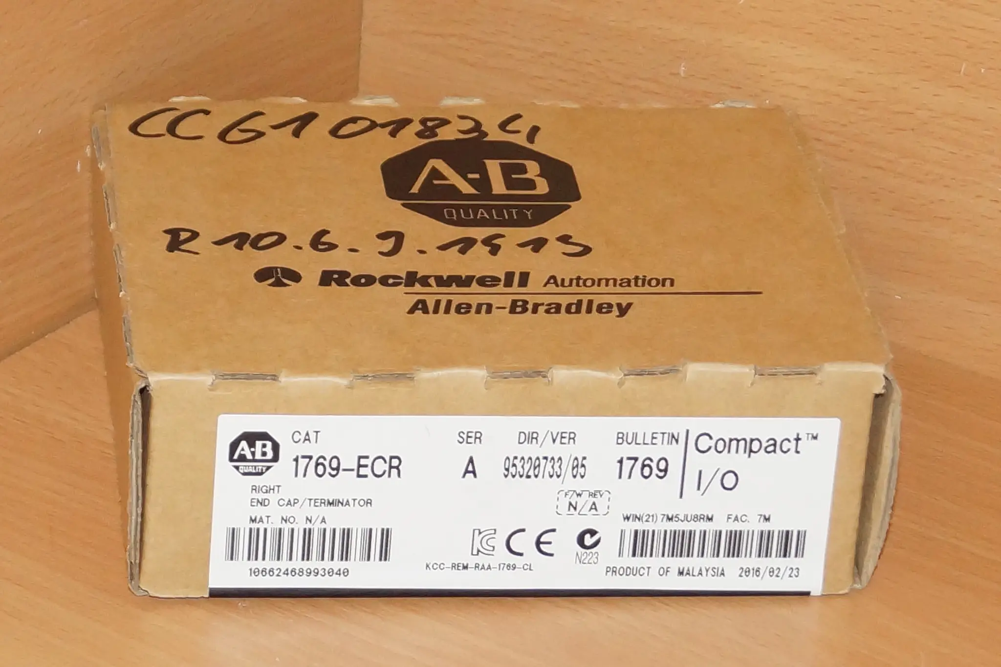 Produktfoto 1 von Allen Bradley 1769-ECR Ser.A DIR/VER 95320733/05