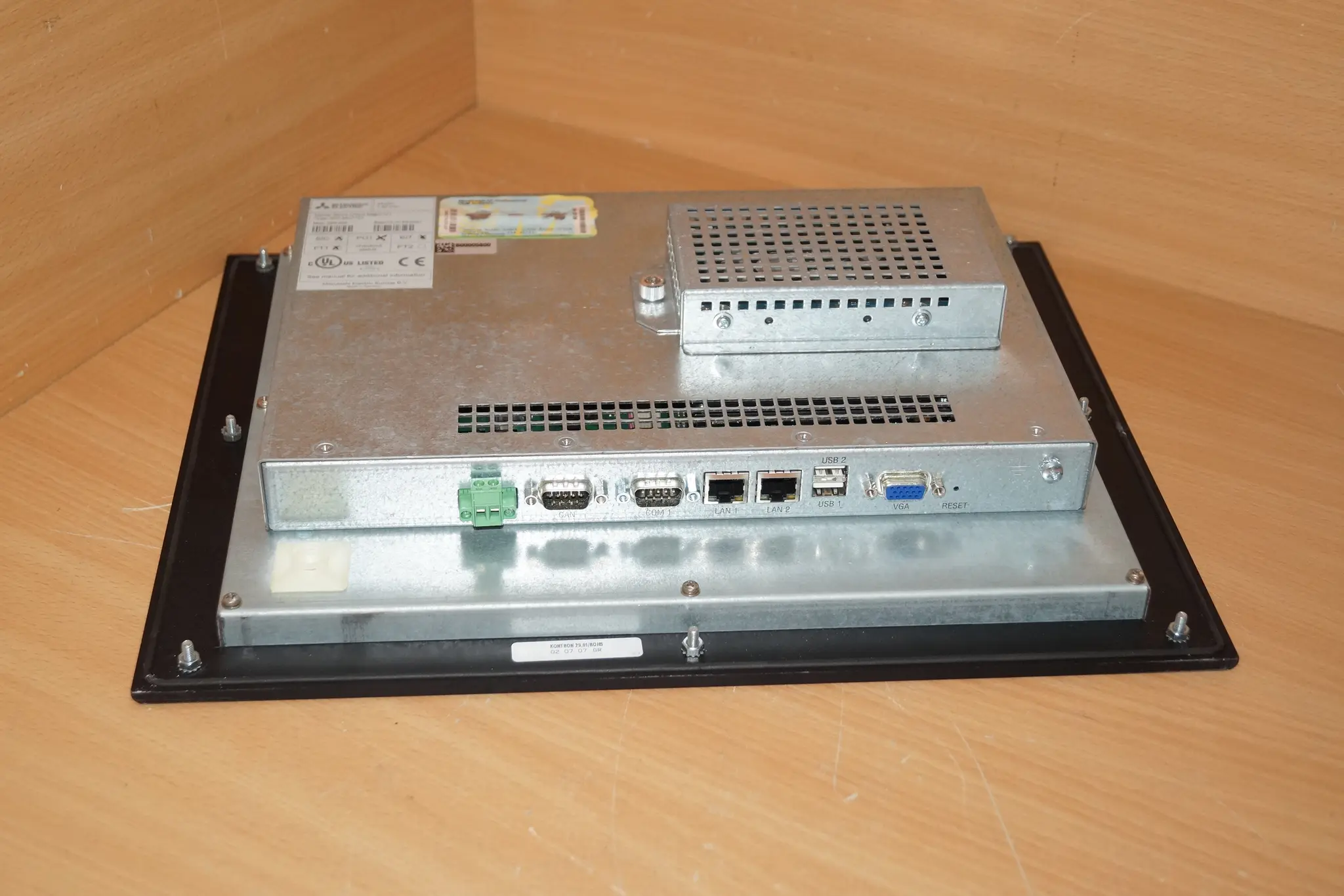 Produktfoto 1 von Mitsubishi HMI IPC-MC1121 Mat: 204305 Industrie-PC mit Touch