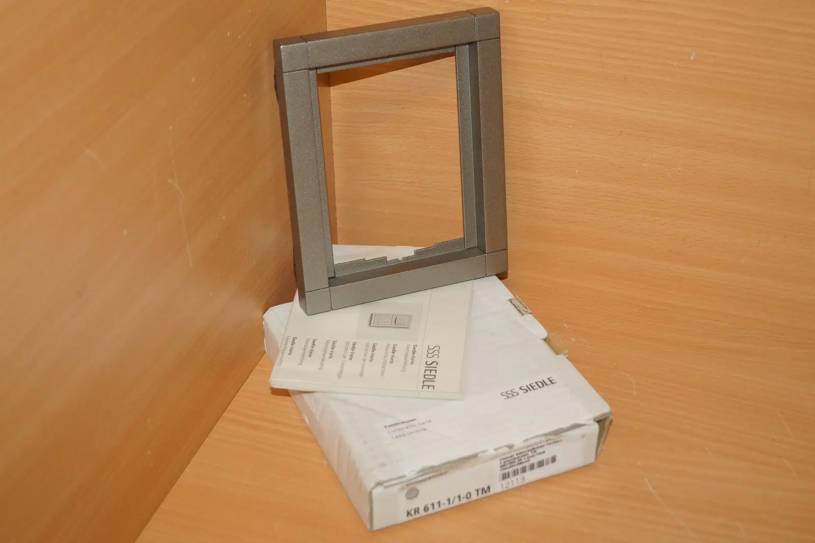 Produktfoto 1 von Siedle  KR 611-1/1-0 TM   Kombirahmen   Neu