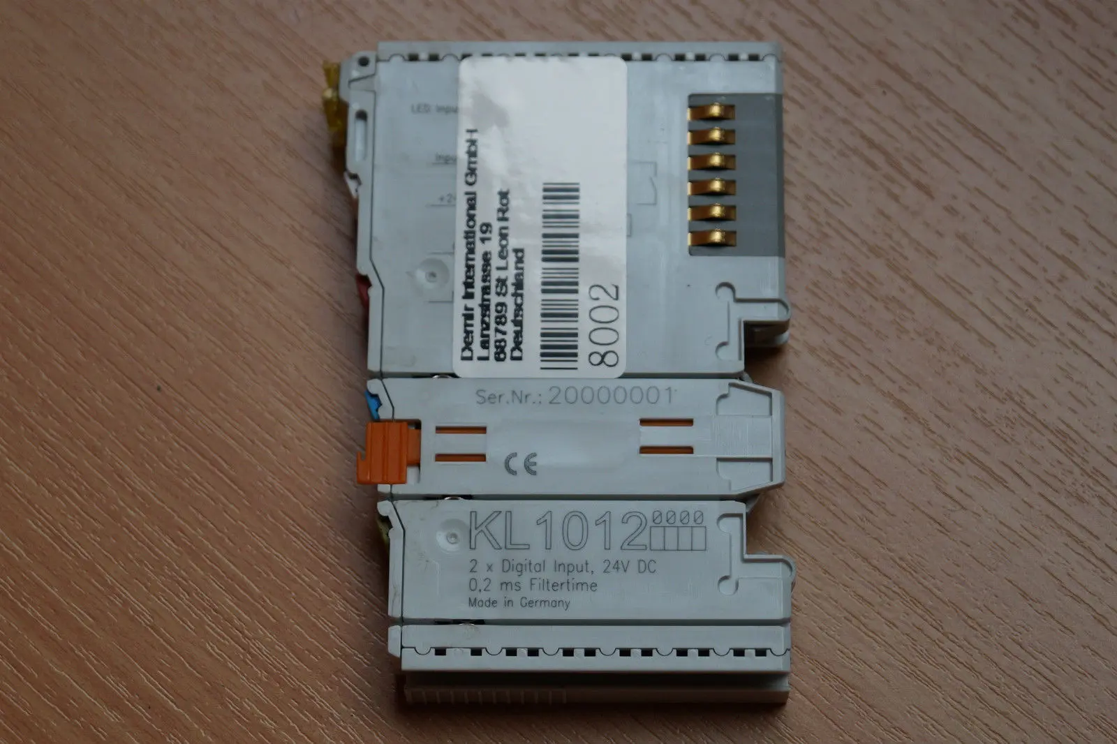 Produktfoto 1 von Beckhoff KL1012 // KL 1012 Klemme