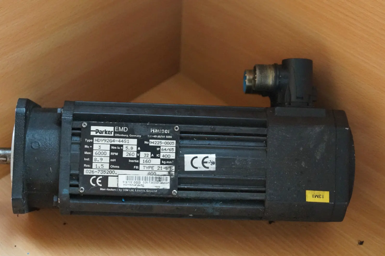 Produktfoto 1 von Hauser Parker Servomotor HDY9264-44S1