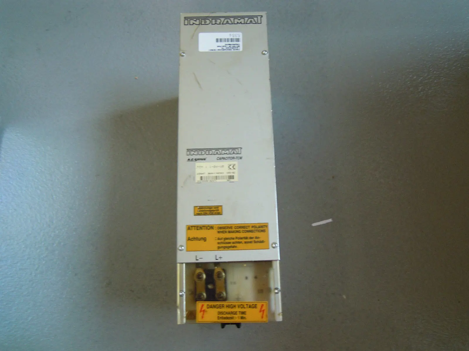 Produktfoto 1 von Indramat TCM 1.1-04-W0 A.C. Servo Capacitor-TCM  TCM1.1-04-W0