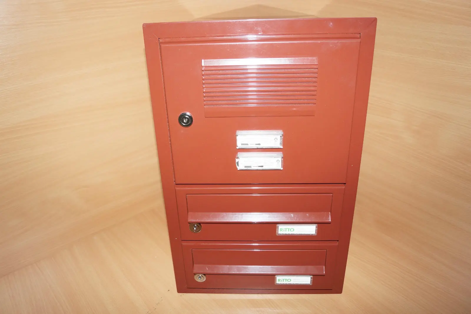 Ritto-Einbaubriefkasten für 2 Wohneinheiten