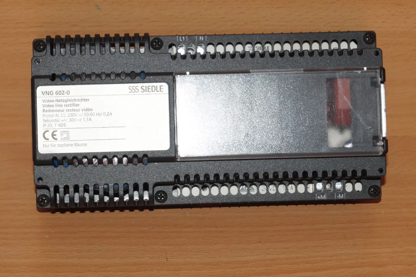 Produktfoto 1 von Siedle VNG 602-0  Videonetzgleichrichter