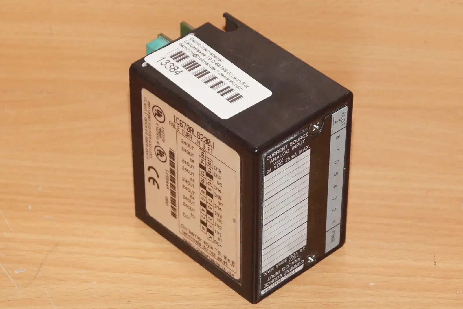 Produktfoto 1 von GE Fanuc  IC670ALG230J Positive Output Module