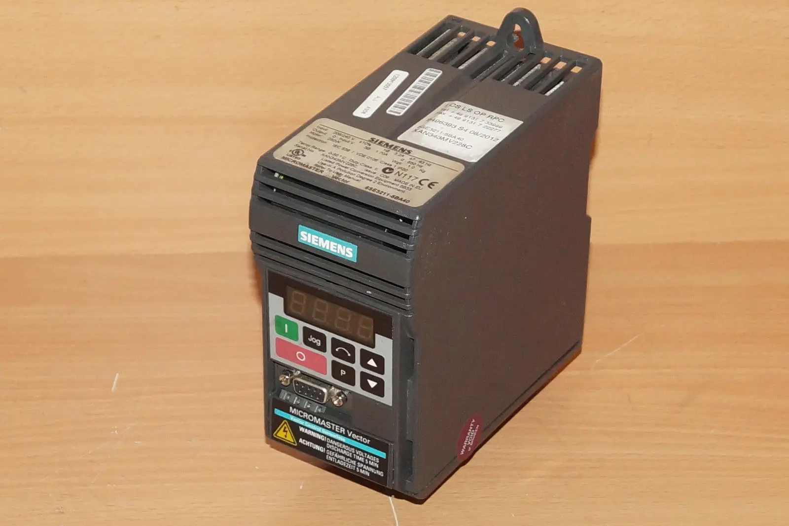 Produktfoto 1 von Siemens 6SE3211-5BA40 Micromaster Vector 6SE3 211-5BA40