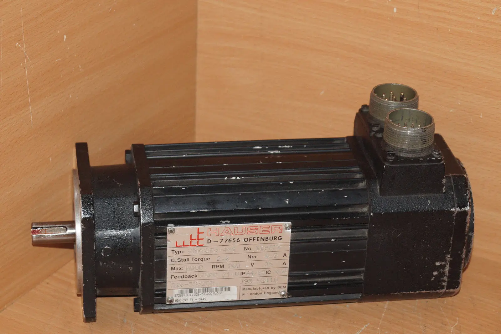 Produktfoto 1 von Hauser Servomotor HDX92E4-44S